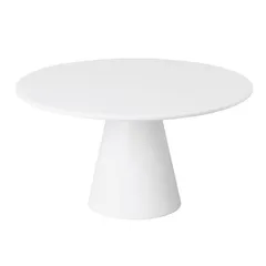 Cake stand plastic D=31,H=16cm white