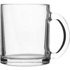 Mug “Tea” glass 320ml D=113,H=94mm clear.