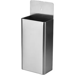 Wall-mounted container for corks  stainless steel , H=23, L=16, B=8 cm  silver.