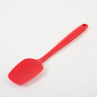 Лопатка жаропрочная силикон ,L=27см красный