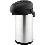 Термос «Санекс» сталь нерж.,пластик 3,5л ,H=35,L=21,3,B=15,6см серебрист.,черный