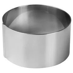 Confectionery ring “Prootel”  stainless steel  D=75, H=40mm  metal.