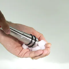 Мадлер сталь нерж.,абс-пластик D=3,L=23см серебрист.,оранжев., изображение 2