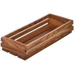 Подставка для набора для специй дуб ,H=7,L=34,B=12см коричнев.