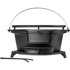 Жаровня-гриль «Эмбер Каст Мэтт» чугун D=36см черный, изображение 2