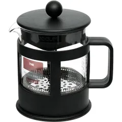 Френч-пресс «Кения Нью» стекло,пластик 0,5л D=10,5,H=15,L=14,3см черный,прозр., изображение 2