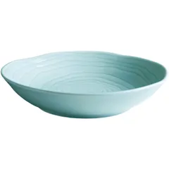 Deep plate  porcelain  D=26cm  blue.