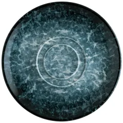Тарелка «Сепиа» подстановочная для салатника фарфор D=19см черный