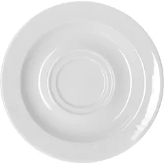 Блюдце «Карат» фарфор D=160/48,H=18мм белый
