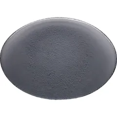 Dish “Ella” oval glass ,L=20,B=14cm gray