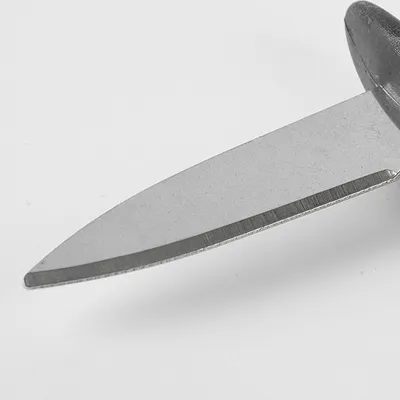 Нож для устриц сталь нерж.,пластик ,L=14,6см черный,металлич., изображение 2