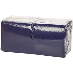 Салфетки бумажные «Папирус» 24*24см[400шт] бум. салфет. ,H=16,L=25,B=12,5см синий