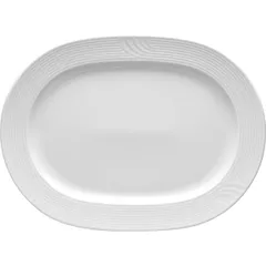 Блюдо «Карат» овальное фарфор ,L=29,5,B=22,5см белый