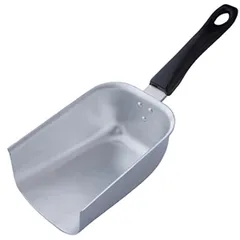 Flour scoop aluminium 0.5l silver.