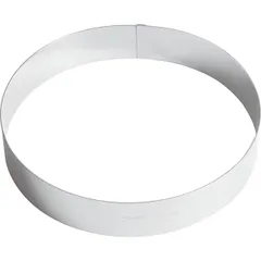 Pastry ring  stainless steel  D=240, H=45mm  metal.