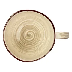 Чашка кофейная «Пастораль» фарфор 250мл серый, изображение 3