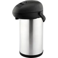 Термос «Санекс» сталь нерж.,пластик 3,5л ,H=35,L=21,3,B=15,6см серебрист.,черный