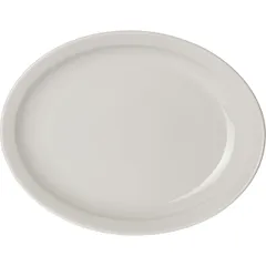 Блюдо «Акапулько» овальное фарфор ,H=45,L=395,B=305мм белый