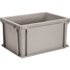 Контейнер для продуктов пластик 21л ,H=22,L=40,B=30см серый