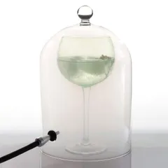 Клош для окуривания стекло D=18,H=28см прозр., изображение 2