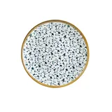 Тарелка «Калиф» мелкая фарфор D=23см белый,синий