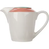 Молочник «Рио Пинк» фарфор 142мл ,H=8,L=13см белый,розов.