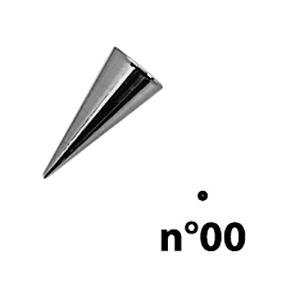 Насадка кондитерская для декора №00 D-0.4мм сталь D=0,4мм