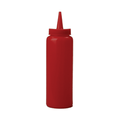 Container for sauces plastic 230ml D=50,H=175mm red