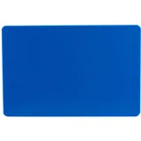 Cutting board plastic ,H=1,L=30,B=20cm blue