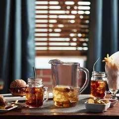 Кружка для пива «Банка» стекло 488мл D=65,H=130мм прозр., изображение 4