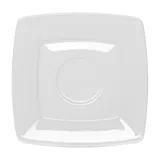 Блюдце «Виктория» фарфор ,H=15,L=170,B=170мм белый