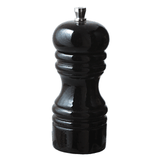 Мельница для cоли и перца «Пролайн» керамический механизм дерево,нерж. D=48,H=125мм черный,серебрян.
