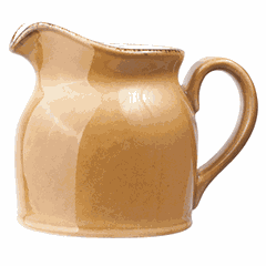 Milk jug “Terramesa Musted”  porcelain  140ml  D=70, H=70, L=103mm  light brown.