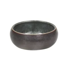 Салатник «Эллипс» керамика D=12,H=4см коричнев.,серый