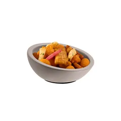 Салатник «Элемент» набор[3шт] бетон 50мл D=100,H=45мм серый, изображение 4