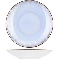 Deep plate “Option Natural Blue”  porcelain  1 l  D=239, H=45mm  blue.