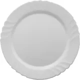 Блюдо «Эбро» круглое стекло D=320,H=25мм белый