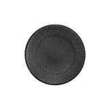 Тарелка мелкая «Panio» фарфор D=17см черный