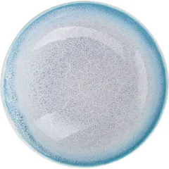 Salad bowl “Neptune”  porcelain  1 l  D=20 cm  turquoise., white