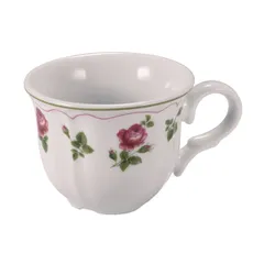 Чашка кофейная «Нео Антирос» фарфор 100мл D=9/7,H=5см белый,разноцветн.