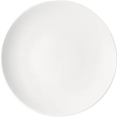 Тарелка «Опшенс» мелкая фарфор D=28см белый, Диаметр (мм): 280