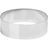 Pastry ring  stainless steel  D=120, H=45mm  metal.