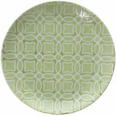 “Yago Verde” dessert plate  porcelain  D=20, H=3cm  green.