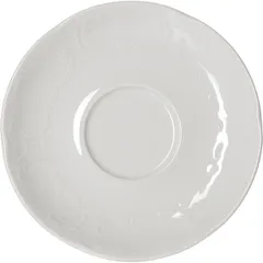 Блюдце «Моцарт» фарфор D=155/52,H=20мм белый