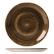 Тарелка «Крафт Браун» мелкая фарфор D=28,H=2см коричнев., Диаметр (мм): 280