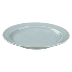 Тарелка «Акварель» Принц мелкая фарфор D=220,H=24мм св. голуб., изображение 2