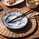 Палочки китайские 10 пар многоразовые пластик ,L=270,B=6мм черный, изображение 6