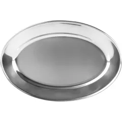 Oval serving dish “Prootel”  stainless steel , L=50, B=35cm  silver.