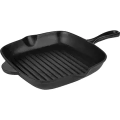 Grill pan “Amber Cast Matt” cast iron ,H=25,L=275,B=275mm black