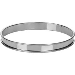 Pastry ring  stainless steel  D=18, H=2cm  metal.